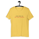 Live Like Ali (as) Die Like Hussain (as) - Short Sleeve T-Shirt MEN