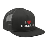 I Love Hussain (as) - 3D Embroidered Mesh Hat