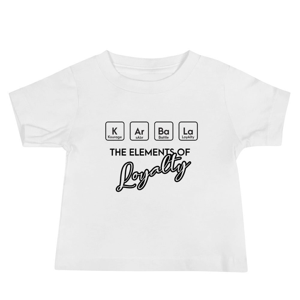 Karbala The Elements Of Loyalty - Short Sleeve Premium Baby T-Shirt