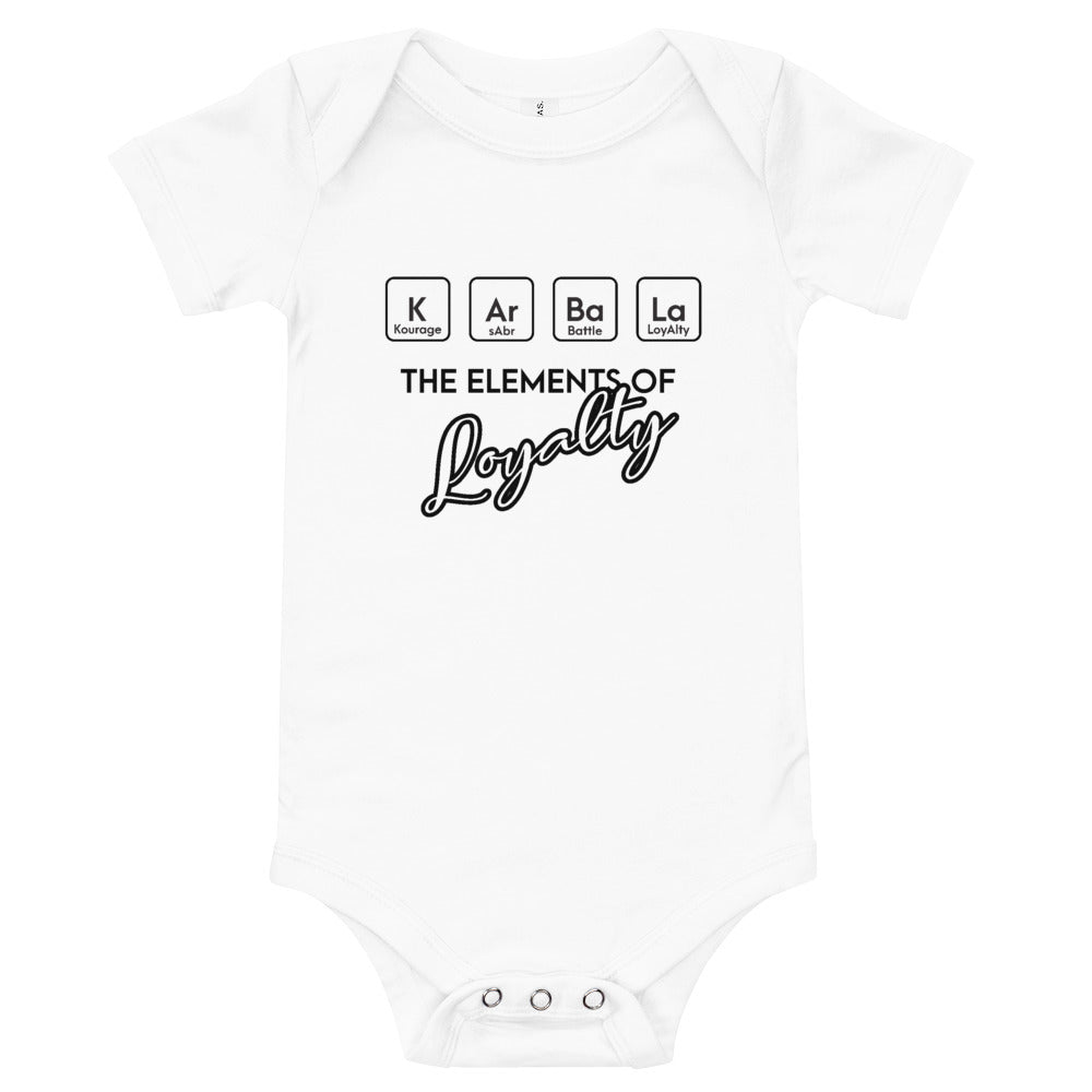 Karbala The Elements Of Loyalty - Baby Onesie