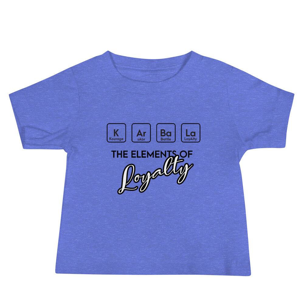 Karbala The Elements Of Loyalty - Short Sleeve Premium Baby T-Shirt