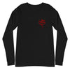 Ya Hussain (as) Arabic Calligraphy - Long Sleeve T-Shirt MEN