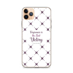 Forgiveness Is The Best Victory - iPhone Case