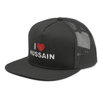 I Love Hussain (as) - 3D Embroidered Mesh Hat