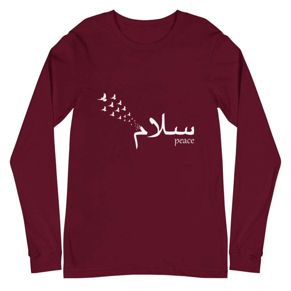 Salam Peace - Long Sleeve T-Shirt WOMEN - Hayder Maula