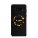 Ya Zahra (as) - Samsung Case Black Gold Circle