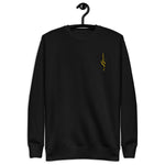 Ya Ali (as) Gold - EMBROIDERED Fleece Pullover For WOMEN