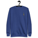 Ya Ali (as) Gold - EMBROIDERED Fleece Pullover For WOMEN